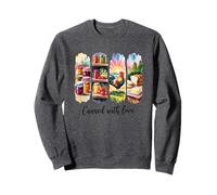 Country Farm Fresh Pantry Coq soleil du matin Sweatshirt
