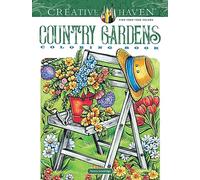 Country Gardens Coloring Book
