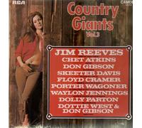 Country Giants 3 - Jim Reeves, Floyd Cramer, Waylon Jennings, Skeeter Davis, Dolly Parton.. / Vinyl record [Vinyl-LP]
