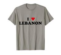 Country Heart Pride - C'est drôle, j'aime le Liban T-Shirt