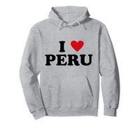 Country Heart Pride - Funny I Love Peru Sweat à Capuche