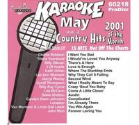 Country Hits of the Month May 2001 Karaoke 60218