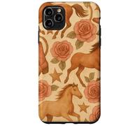 Country Horse Boots Roses Western Cowgirl Esthétique Coque pour iPhone 11 Pro Max