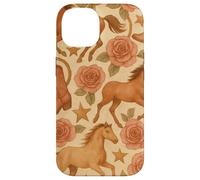 Country Horse Boots Roses Western Cowgirl Esthétique Coque pour iPhone 14