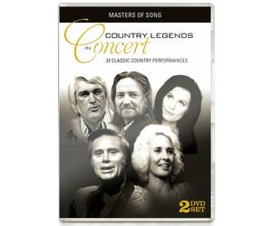 Country Legends In Concert - 2 DVD Set by Zestify