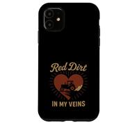 Country Life Dirt Road Proud Rural Roots Southern Grit Coque pour iPhone 11