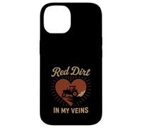 Country Life Dirt Road Proud Rural Roots Southern Grit Coque pour iPhone 14