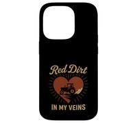 Country Life Dirt Road Proud Rural Roots Southern Grit Coque pour iPhone 14 Pro