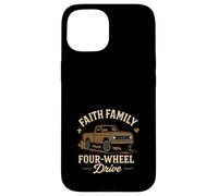 Country Life Dirt Road Proud Rural Roots Southern Grit Coque pour iPhone 15