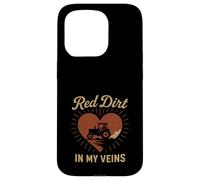 Country Life Dirt Road Proud Rural Roots Southern Grit Coque pour iPhone 15 Pro