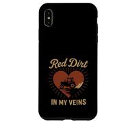 Country Life Dirt Road Proud Rural Roots Southern Grit Coque pour iPhone XS Max