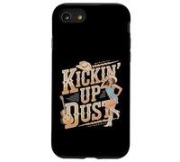 Country Line Dancing Kickin' Up Dust Coque pour iPhone SE (2020) / 7/8