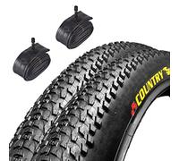 Country Lot de 2 pneus de VTT en Caoutchouc Noir 29 x 2,125 (57-622)