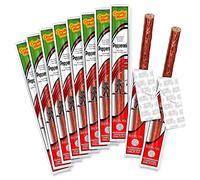 Country Meats, Bâtonnets de viande, 0 gras trans, certifiés USDA, bonne source de protéines, collation consciente des glucides (10 bâtonnets de viande, pepperoni)