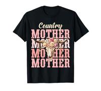 Country Mother Coquette Western Music Boho Cowboy Mères T-Shirt
