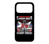 Country Music Cowboy Boots & Pickup Trucks Lovers Trucker Coque pour iPhone 17 Pro Max