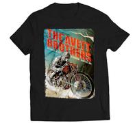 Country Music T-Shirt The Avett Brothers Scott Avett Seth Mike MarshBlackXXL