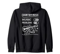 Country Musik Guitare Musicien Acoustique Sweat à Capuche