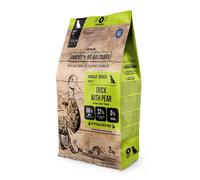 COUNTRY OF ANIMALS Dog Duck with Pear M canard avec poire, nourriture sèche pour chiens 2 kg