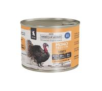 COUNTRY OF ANIMALS Kittens Monoprotein Turkey dinde, nourriture humide pour chatons 200g