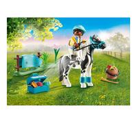 Playmobil Set Cavalier et Poney Lewitzer 70515 Le Poney Club Country à collectionner
