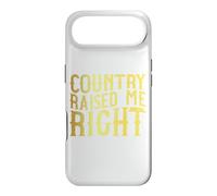 Country Raised Me Right Western Cowboy Southern Music Coque pour iPhone Air