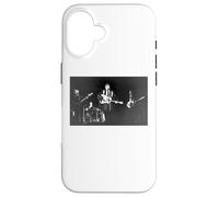Country Rock Chanteur Johnny Cash Live 1987 Coque pour iPhone 16