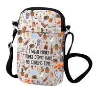 Country Singers Sac à bandoulière pour cowboy Cadeau style concert Bottes de cowboy Country Western Musique Cadeau, Heure de fermeture, INCH
