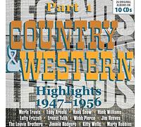 Various Artists Country & Western: Highlights 1947-1956: Part 1 (CD) Box Set