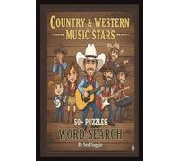 Country & Western Music Word Search Puzzle Book:: Word Searches with Easy to Read Print about Country and Western, Outlaw Country, Modern Country, and ... Gifts for Vacations, Holidays, and Free Times