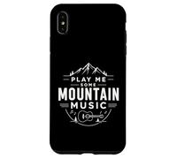Country Western Play Me Some Guitare de Musique de Montagne Coque pour iPhone XS Max
