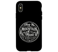 Country Western Play Me Some Mountain Music Coque pour iPhone X/XS