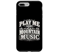 Country Western Play Me Some Mountain Music Style Vintage Coque pour iPhone 7 Plus/8 Plus