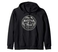 Country Western Play Me Some Mountain Music Sweat à Capuche