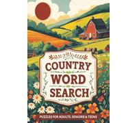 Country Word Search Puzzle Book: Word Searches with Easy to Read Print about Country, Flags, World Regions and More I 6x9 inches, 110 pages I 50+ Puzzles … Gift for Vacations, Holidays and Free Times