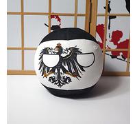 Countryball Jouet en Peluche Polandball Poupée Animé Cosplay 9/20cm Mini Oreiller Coussin Porte-Clés Pendentif Cadeau pour Enfants Amis Amoureux (9cm, 19)