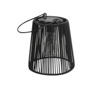 Countryfield Lanterne LED solaire Luana L noire 19 x 21,5 x 21,5 cm