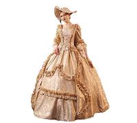 CountryWomen Rococo Baroque Marie Antoinette Robe de bal du XVIIIe siècle Robe de bal masqué victorienne pour femme, Rococo-2, 3X-Large