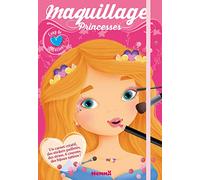 Coup de c ur créations - Maquillage - Princesses - Kit avec stickers et crayons pour maquiller les modèles - dès 5 ans