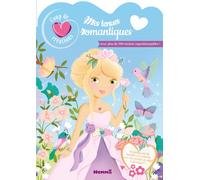 Coup de coeur créations - Mes tenues romantiques - Avec plus de 500 stickers repositionnables ! - Collectif - Hemma - broché - Document jeunesse