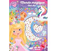 Coup de coeur créations - Monde magique - livre de coloriage - 5 ans - Nail art - stickers ongles - princesses -