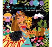 Coup de coeur créations - Princesses du monde - Mes cartes à gratter - Elen Lescoat - Hemma - broché - Document jeunesse
