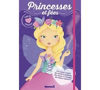 Coup de coeur créations - Princesses et fées - Kit avec stickers et crayons pour habiller et colorier les modèles - dès 4 ans
