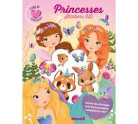 Princesses - Stickers 3d - Décore Tes Coloriages Avec Les Autocollants Métallisés En Relief !