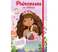 Coup de cœur créations - Princesses au château - Kit avec stickers et crayons pour habiller les modèles - Dès 5 ans