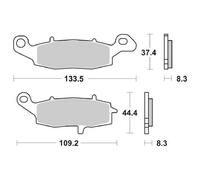 Coup De Frein SBS 705 HS SINTER SPORT