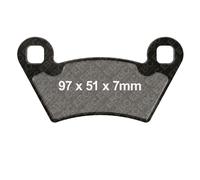 Ebc Fa-r Series Fa354r Sintered Brake Pads Noir