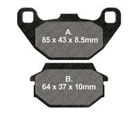 EBC Brakes SFA305HH Plaquettes de frein