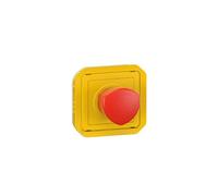 Legrand Arrêt d'urgence Plexo 069549L – coup de poing, 1/4 de tour, composable