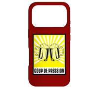 Coup De Pression | Chope de Bière Brasserie Maître Brasseur Coque pour iPhone 17 Pro